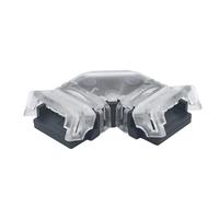 American Lighting 4-Pin 90° L HD Splice Heavy Duty Snap Connector